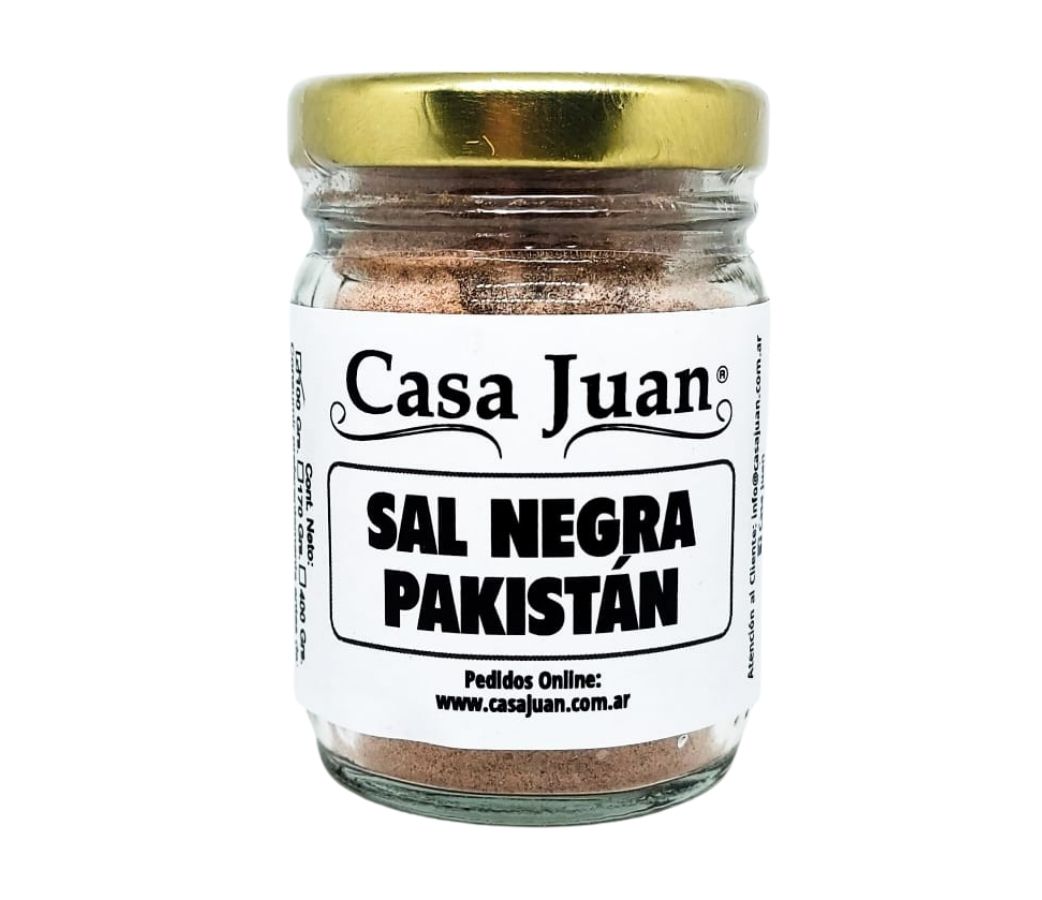 Sal Negra Pakistán de Casa Juan - Tienda online envíos a todo el país.